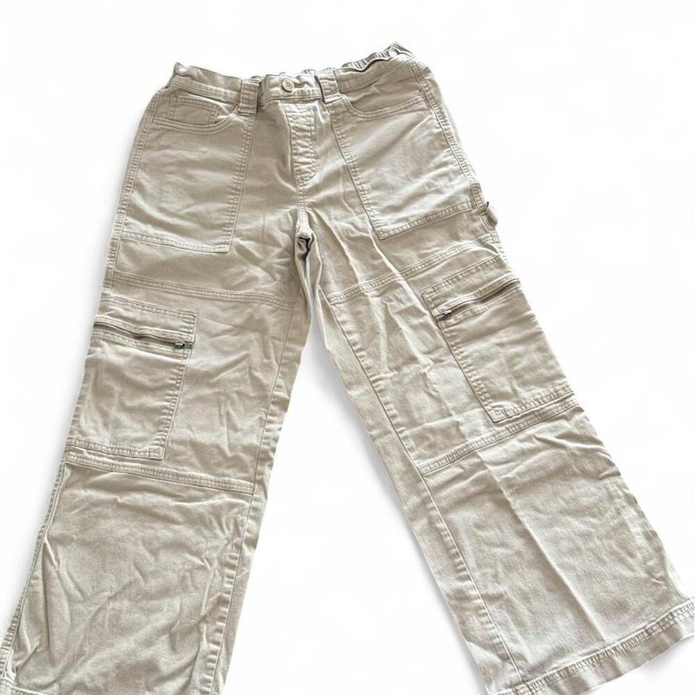 Sincerely jules cream cargo pants